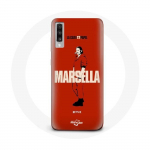 &Uuml;mbris Samsung Galaxy A50 La casa de papel Marsella joonisele