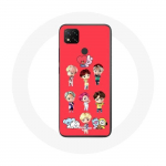 Coque pour Xiaomi Redmi 9C BTS TinyTAN Animation BT21 Affiche