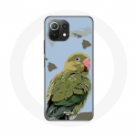 Roheline &uuml;mbris Xiaomi Mi 11 Lite Parakeets Birds jaoks