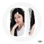 Juhtmeta hiir, must roosa, Kim Jennie kontseptsioonifoto