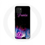 Coque pour Samsung Galaxy A03 Exo Groupe K-pop Logo Chanson Promise