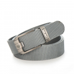 Uus hammasteta automaatne pandlaga riidest rihm, paksendatud nailonist l&otilde;uendist rihm vaba aja veetmise v&ouml;&ouml; moev&ouml;&ouml; 125cm must