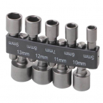 1 komplekti kruvimutrid Kiire vahetus roostevastane teras Suure p&ouml;&ouml;rdemomendiga kuusnurkne j&otilde;umutrikeerajad majapidamistarbed 9pcs