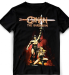 Conan The Barbarian l&uuml;hikeste varrukatega T-s&auml;rk unisex S