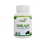 Nveda Shilajit Capsules, Ayurvedic Shilajit for Stamina & Strength, Shilajit original helps in boosting performance, energy & immunity 60 Capsules