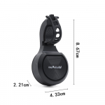 Jalgratta elektriline helisignaal, mitme tooniga reguleeritav m&auml;gijalgratta elektriline kelluke USB laadimine veekindel sarvega jalgrattaalalarm