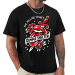 2023. aasta suve Unisexi t&auml;nava T-s&auml;rk The Rolling Stonesi T-s&auml;rk Isikup&auml;rastatud Vintage Streetwear T-s&auml;rk Unisexile ja naistele Harajuku Unisex T-s&auml;rk 4XL