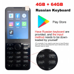 Qin F21 Pro nutikas puuteekraaniga telefon Wifi 2,8 tolli 4 GB 64 GB Bluetooth 5.0 Duoqin globaalne versioon 2120 mAh Android Play poe telefon must