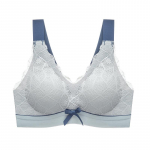 Naiste lateksrinnahoidja Seksikas pits, &otilde;huke pluss-suuruses Push Up Spordirinnahoidja &uuml;laosa kogumisrinnahoidja N&auml;htamatu rinnahoidja Uhke aluspesu Sensuaalne naistepesu M must