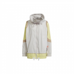Stella McCartney X Adidas kootud dressipluus langevate &otilde;lgade ja kummiribaga all&auml;&auml;res Naiste &uuml;ler&otilde;ivad Mica-roosa IT7528 L