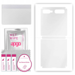 apgo Hydrogel Back Protector for Samsung Galaxy Z Flip (First model) , Hydrogel Film, with positioning layer easy installation