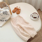 Armsad t&uuml;drukud, puuvillased linased p&uuml;ksid, beebid, lapsed, vabad haaremip&uuml;ksid, kevadsuvi, hingavad p&uuml;ksid, t&uuml;drukud, lasteriided 90 beež