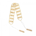 Puidust massaažirull K&auml;sitsi valmistatud puidust teraapia valu leevendav tselluliidi massaaživahendid Puidu k&auml;sitsi massaažirull rulln&ouml;&ouml;r jalg tagasi x1