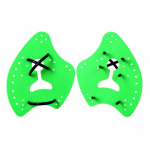 1 paariline silikoonrihma aukudega ujuv k&auml;sim&otilde;la Professionaalsed lapsed T&auml;iskasvanud Algajatele vabastiili treeninguabi uimed s&uuml;les ujumistarvikud XS oranž