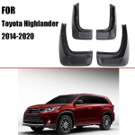 For Highlander Mudguards Fender Highlander Mudguard Mud flaps Splash Guard Mudflap car accessories Front Rear 4 pcs 2014- tumehall v&auml;rv