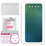 apgo Protective Skin Sticker for the back compatible with vivo NEX Dual Display, Wrap Film, Foil, Vinyl - Pattern Carbon Chameleon CAKA1