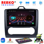 REAKOSOUND Auto raadio Traadita CarPlay Android Auto Ford Focus 2 2004~2011 jaoks 4-tuumaline Multimeedia GPS BT Monitor 2din Autoraadio black 1+32CP