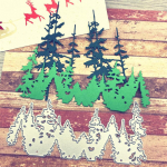 J&otilde;ulupuu metallist l&otilde;ikevormid isetegemine scrapbookingi jaoks. L&otilde;ikamisvormid k&auml;sitsi valmistatud &scaron;abloonide k&auml;sit&ouml;&ouml; dies