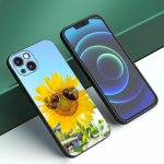 Sunflower telefoni&uuml;mbris iPhone'ile Samsung Galaxy Redmi Xiaomi Oppo OnePlus Note SA 7 8 9 10 11 12 13 14 20 21 22 23 53 54 Pro Max Plus Ultra TPU Soft iPhone 6 or 6S