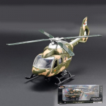 Metallist Lennukimudel Diecast M&auml;ngulennukite Kollektsioon Poisile Lastele M&auml;nguasjad Hobid Kingitus S&otilde;jaline Huey Komand&ouml;ri Helikopter Size:21.5*6.5*8cm kamuflaažiroheline v&auml;rv