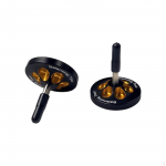 2Pcs Vehicle Weight Balancing Tool Applicable to Frame Metal CNC Process High Performance for Trucks black and argent