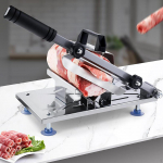 K&uuml;lmutatud liha viilutaja veiseliha lambaliha rulli viilutamise masin potti Small