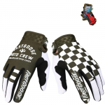 Mootorrattakindad Motokross Dirtbike meestele Puutetundlikud kindad S&otilde;idukindad S must