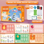 K&auml;ekirja harjutuste vihikud Montessori raamat lastele &Otilde;ppimistegevused Pliiatsi juhtimise koolitus Varajase hariduse praktika koopiaraamat