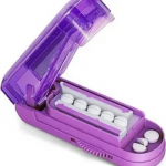 Portable Pill Cutter Box Gear Adjustable Hidden Cutter Mini Drug Box Tablet Cutter Pill Case Storage Crusher Travel Pill Box must