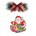 1 komplekt DIY Teemantmaaling J&otilde;uluripats Suurendage loovust V&auml;hendage stressi Lihtne riputada Loo piduliku atmosf&auml;&auml;riga j&otilde;uluriippuv ornament A