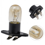 Mikrolaineahjud pirn Lambipirn 250 V 5,6 x 2,1 cm must ja selge kvaliteetne