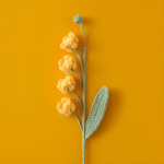 1 tk Lillekimp K&auml;sitsi kootud Kunstlille oks V&otilde;lslilled Kootud Lillekaunistus