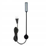 1 tk 30 LED-i &otilde;mblusmasina lamp LED-valgustiga fikseeritud alusega painduv painduv toru majapidamist&ouml;&ouml;deks US Plug 1PC