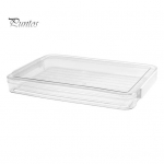 Plastikust faili hoiukast A4 suurus l&auml;bipaistev virnastatav korraldaja konteiner Dokumendid Sertifikaadid V&auml;ljal&otilde;igete album k&auml;sit&ouml;&ouml;kunstitarbed Small