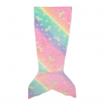 Merineitsi sabatekk, kulumiskindel Nahas&otilde;bralik hingav helendav disain Palus flanellfliisist tekk v&auml;ikelapse merineitsi m&auml;nguasi D