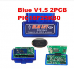 Double PCB OBDII ELM327 Bluetooth V1.5 Pic18F25K80 Chip Elm 327 Obd2 Scanner universaalne diagnostikat&ouml;&ouml;riist Android Windowsi jaoks