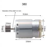 Hammasrattaga m&auml;nguauto mootor 10000 p/min 16000 p/min 23000 p/min 6V /12V 24V 380 12V 15000RPM