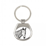 Namib Desert Horse - keychain with a horse, keychain with a print, personalized pendant from the Art-Dog brand