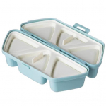 Riisipalli vorm lihtne lahtiv&otilde;etav kolmnurkne sushivorm korduvkasutatav toidukvaliteediga kolmnurkne onigirise vorm kodu jaoks sinine