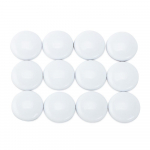 Auto ukseluku kruvikaitse kate Hyundai Tucson Elantra Sonata Solaris Santa Fe I30 Accent jaoks valge