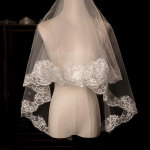 Prantsuse Retro Lace Veil Bride Peamine Pulmakleit J&auml;lgiv Pulma K&otilde;rgekvaliteediline Hijab White Super Fairy Peakate 135cm-175cm