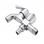 Multi-function One in Two out Double Head Faucet Washing Machine Kitchen h&otilde;be