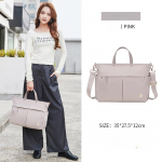 Moodne ja vabaaja kerge k&auml;eshoitav &otilde;lakott Arvutikott Suure mahutavusega kandekott 35*27.5*12cm must