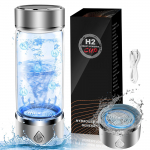 Vesinikuga veepudel, Kaasaskantav vesinikuga veepudel, Sobib kontorisse, reisile ja igap&auml;evaseks kasutamiseks (H&otilde;bedane)