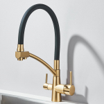 Filtreeritud K&ouml;&ouml;gisegistid Puhastuskraan 360 P&ouml;&ouml;ratav Veefiltrikraan K&ouml;&ouml;ki 3 &uuml;hes Puhastusseade N&otilde;udepesukausi Segisti