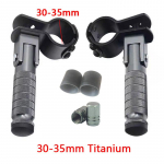 Universaalne mootorratta CNC alumiiniumist kokkupandav jalatugi &ndash; jalapulgad mootorratastele, mopeedidele, rolleritele, &uuml;hilduvad 22-27 mm ja 30-35 mm