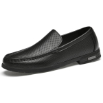 Hingavad meeste vabaajajalatsid Ehtne nahk Meeste mokassiinid Slip-on jalatsid S&otilde;idujalatsid Luksusbr&auml;nd Meeste paadijalatsid L&auml;bil&otilde;ikega 36