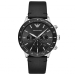 Emporio Armani AR11243 kronograafi kvartsrihmaga nahast meeste k&auml;ekell