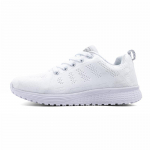 fashion 2024 Trendyol Four Seasons Mesh Shallow Mouth Round Toe Flat Sneakers Comfortable  Breathable Casual Sport Women's Shoes 35 must