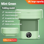 Kaasaskantav pesu kokkupandav trummel Kokkupandav suure mahutavusega pesu riided aluspesu sokid korterid ja reisimine UK plug lilla